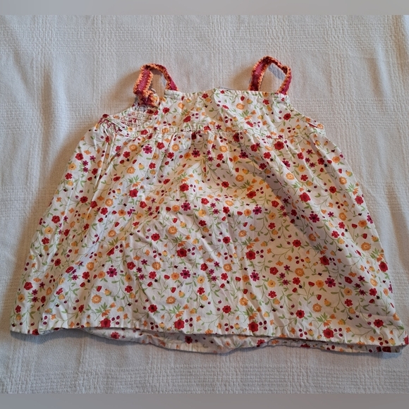 Gymboree girls size 6 Fiesta Del Sol tank top, crocheted straps, VGUC - Picture 4 of 4